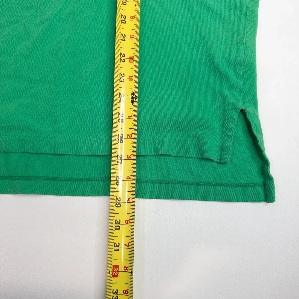 Polo Ralph Lauren Polo Mens L Cotton Green Red Pony Shirt